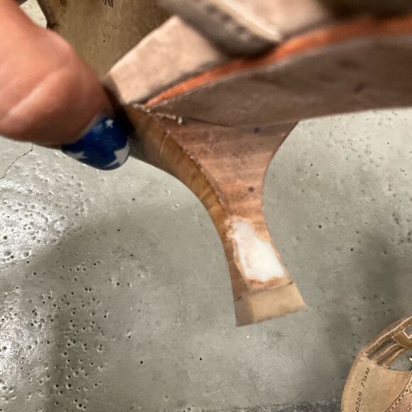 Stuart Wietzman Suede Gladiator Heels - Picture 9 of 9